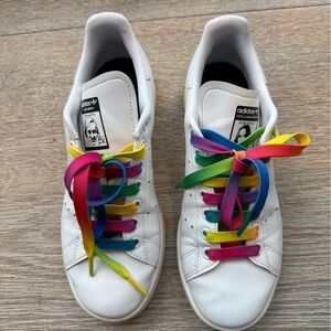 Stan Smith x Stella McCartney Adidas White Leather Sneakers